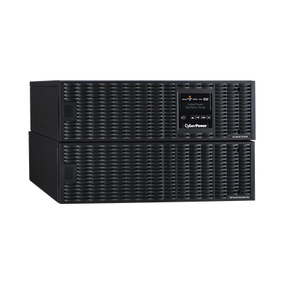 UPS de 8000 VA/ 7200 W, Online Doble Conversión, 200 - 240 Vac de Salida, Terminal Hardwired, Onda Senoidal Pura, Torre o Rack de 6 UR, Con 3 Tomas NEMA L6-30R