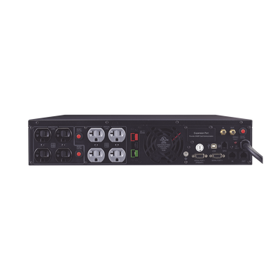 UPS de 2150 VA/2150 W, Topología Línea Interactiva, Entrada 120 Vca NEMA 5-20P, Onda Senoidal Pura, Torre o Rack 2 UR, Con 8 Tomas NEMA 5-20R