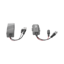 Kit de transceptores activos TURBO HD. Convierte 36/24 Vcc a 12 Vcc regulados, a través de cable  UTP Cat5e / 6. Transmision de 200 m (Revisar tabla de resoluciones )