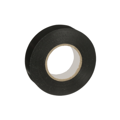Cinta Eléctrica STRONGHOLD para Aislar, de PVC, Uso General Reparación y Mantenimiento, Grosor de 0.18mm (7 mil), Ancho de 19mm, y 18m de Largo, Color Negro