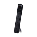 Multicontacto Con Supresor de Picos, Voltaje de Entrada 125 Vca NEMA 5-15P, Con 7 Salidas NEMA 5-15R, 1500 Joules