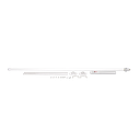 Antena para base/repetidor de fibra de vidrio para VHF de 1 sección a 5/8 de onda