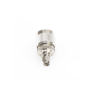 Adaptador en Línea, de Conector SMA Macho Inverso a N Macho, Níquel/ Oro/ Teflón.