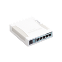 RouterBoard, 5 Puertos Gigabit Ethernet, 1 Puerto USB, WiFi 2.4 GHz 802.11b/g/n, Antena de 2.5 dbi hasta 1W de potencia