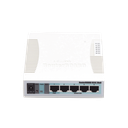 RouterBoard, 5 Puertos Gigabit Ethernet, 1 Puerto USB, WiFi 2.4 GHz 802.11b/g/n, Antena de 2.5 dbi hasta 1W de potencia