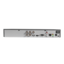 DVR 2 Megapixel / 4 Canales TURBOHD + 1 Canal IP / 1 Bahía de Disco Duro / H.264+ / 1 Canal de Audio / Vídeoanálisis