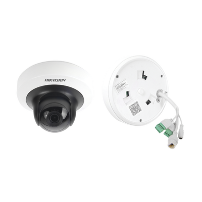 Mini Domo IP PT 5 Megapixel / 10 mts IR Inteligente / H.264+ / MicroSD 128GB / Interior / PoE / Lente 2.8 mm
