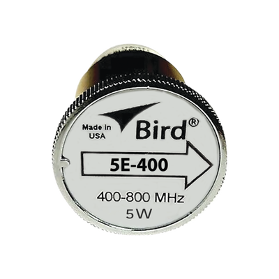 [5E-400] Elemento de 5 Watt en Línea 7/8" para Wattmetro BIRD 43 en Rango de Frecuencia de 400 a 800 MHz.
