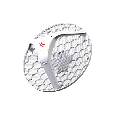 [RBLHG-2ND-XL] (LHG XL 2) CPE y PtP en 2.4GHz 802.11 b/g/n con Antena Integrada de 21dBi