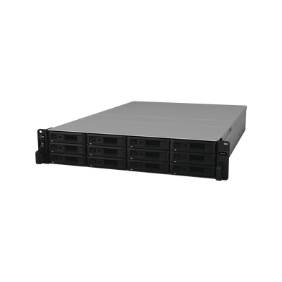 [RS2418PLUS] Servidor NAS para rack de 12 bahías / Expandible a 24 bahías / Hasta 384 TB