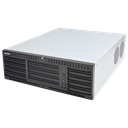 NVR 12 Megapixel (4K) / 128 canales IP / 16 Bahias de Disco Duro / 4 Puertos de Red / Soporta RAID con Hot Swap / NVR de Alto Desempeño