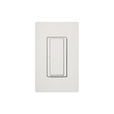 [MRF2S6ANSWH] Switch on/off interruptor inalámbrico señal ClearConnect para iluminación de 6 A, ventilador de 1/10 HP, 120 V, requiere cable neutro.