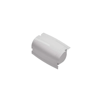 [TH-R40-MCVE] Mini curva vertical externa color blanco para canaleta THR40