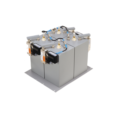 [W6554-2/7CCS] Combinador 440-512 MHz, para 4 Canales, 125 Watt, 200 KHz (min.) de Sep. Tx-Tx, 2 Circ. N Hembra.
