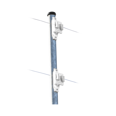 [SFPASOW] Aislador de Paso Blanco reforzado para cercos eléctricos, resistente al clima extremoso