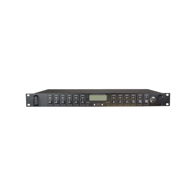 [ICT200DB-12IRC] PDU Administrable IP, 12 Salidas para Brakers (No incluidos), Control de Energía Remoto, Doble Bus Inteligente de Distribución CD, Aplicaciones 12,24 y 48 Vcc.