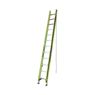 [HYPERLITE-24-IA] Escalera de Extensión de Aluminio + Fibra de Vidrio Hasta 7.31 m. !La Más Liviana del Mundo! (No. Parte: 18724)