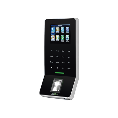 [F22-ID] Terminal Biométrica de Huella / 3,000 Huellas 5,000 Tarjetas / WiFi / Pantalla 2.4" / TCP/IP RS485 / ADMS / Control de 1 Puerta