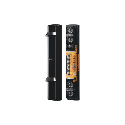 [SL650QDM] Barrera fotoelectrica de 200 metros 4 rayos  4 canales  doble modulación y transmision automatica de potencia del rayo