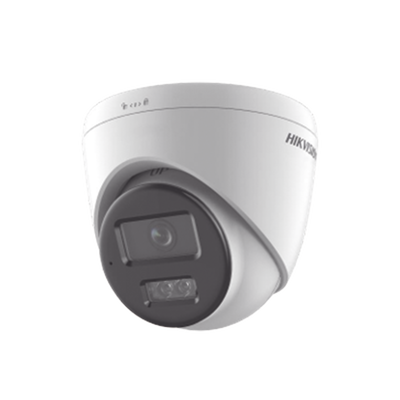 [DS-2CD1363G2-LIU(F)] [Dual Light] Turret IP 6 Megapixel / Lente 2.8 mm / 30 mts IR + 30 mts Luz Blanca / Micrófono Integrado / ACUSENSE Lite / Exterior IP67 / H.265 / PoE / ONVIF / Micro SD