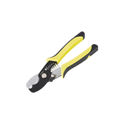 [EP-204P] Pinza Pelacables (8-14 AWG) y Cortacables (2/0 AWG Max.) Diseño de Alta Precisión. Mango Ergonómico.