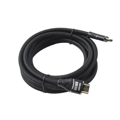 [RHDMI3M] Cable HDMI Ultra-Resistente Redondo de 3m ( 9.8 ft ) Optimizado para Resolución 4K ULTRA HD