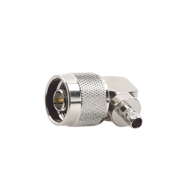 [RFN-1009-X-04] Conector N Macho en A/R de Anillo Plegable para Cables RG-8/X, LMR-240, Níquel/ Oro/ Teflón.