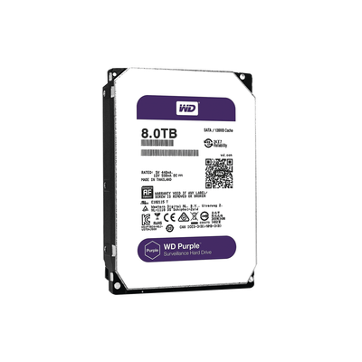 [WD81PURZ] Disco duro WD de 8TB / 5400RPM / Optimizado para Videovigilancia