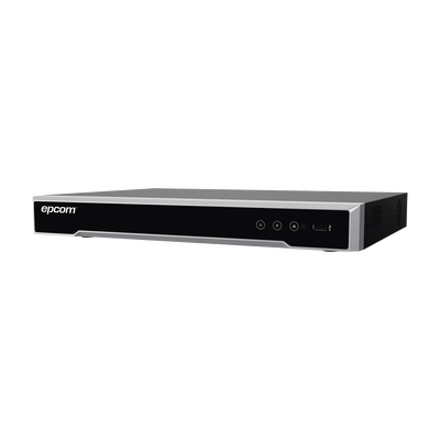 [EV5004TURBO-X] DVR 8 Megapixel / 4 Canales TURBOHD + 4 Canales IP / 1 Bahía de Disco Duro / 4 Canales de Audio / 4 Entradas de alarma / Vídeoanálisis
