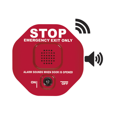 [STI-6400WIR] Alarma de puerta multifunción Exit Stopper® inalámbrica