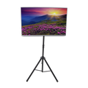 Trípode Portátil con Soporte de piso para Monitores de 32 a 65" / Vesa 600 x 400 / Acero / Montaje de 65 cm a 1 mt