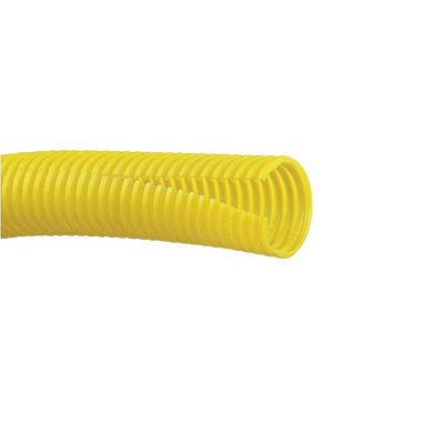 [CLT150F-X4] Tubo Corrugado Abierto para Protección de Cables, 1.50in (38.1 mm) de Diámetro, 3.1 m de Largo, Color Amarillo