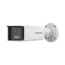 [ PROTECCIÓN ACTIVA ] Bala IP Panorámica 4 Megapixel / 2 Lentes 2.8 mm (180°) / Imagen a Color 24/7 (ColorVu) / PoE / WDR 130° / IP67 / ACUSENSE / Luz Estroboscópica y Alarma Audible / 40 mts Luz Blanca / Micro SD