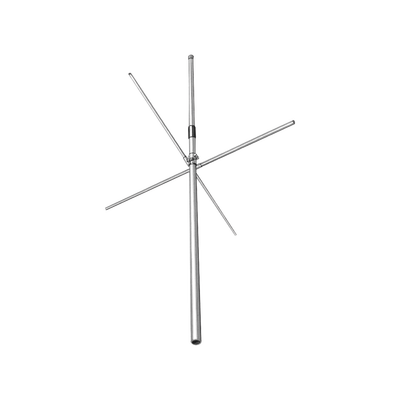 [SG217-SF1SNM] Antena Omni en Banda Aérea con Plano de Tierra, 118-138 MHz, 2.5 dBd, Ajustable el Ancho de Banda desde 1.6-2.1 %, 250 Watt, N Macho.