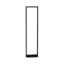 Rack de 2 Postes (Doble Perforación), Estándar 19", 45 Unidades, Fabricado en Acero, Base "L" para Anclar a Piso.