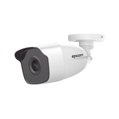 [B8-TURBO-XG2W] Bala TURBOHD 2 Megapíxeles (1080p) / METÁLICA / Gran Angular 103° / Lente 2.8 mm / IR EXIR 40 mts / Exterior IP66 / TVI-AHD-CVI-CVBS