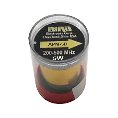 [APM-5D] Elemento para Wattmetro BIRD APM-16, 200-500 MHz, 5 Watt.