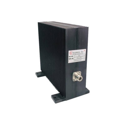 [TWL-300] Carga Terminal Coaxial Seca de RF para 50 Ohm, CD-1000 MHz, 300 Watt, 50% 2-min, N Hembra.