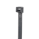 Cincho de Nylon 6.6 StrongHold™, 100mm largo x 2.5mm ancho, Color Negro, Exterior Resistente a Rayos UV, Paquete de 100pz