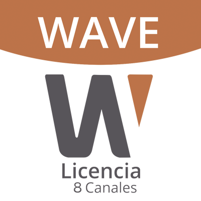 [WAVE-PRO-08] Licencia de 8 Canal de Wisenet Wave Profesional