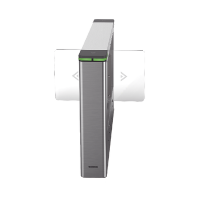 [DS-K3B601-M/MPG-DP110] Torniquete Central para ampliar carriles /Con 12 pares de detectores IR para validación de permisos/ Soporta Terminal de reconocimiento facial/ audio personalizable.