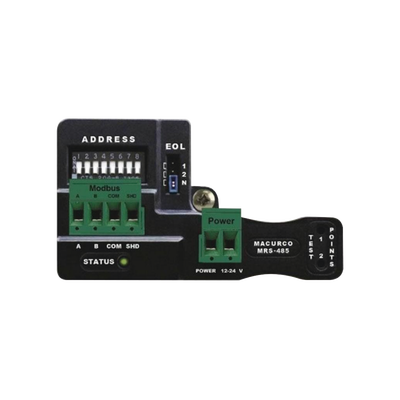 [70-2900-0012-1] Adaptador Modbus RS-485 para usar con detectores de la serie 6 de Macurco