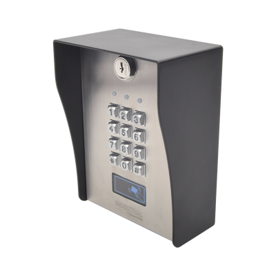 [PROKVISITOR] Teclado exterior/interior antivandálico, 3 relevadores, 50 códigos de visitantes, 1200 usuarios