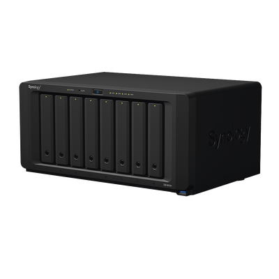 [DS1819PLUS] Servidor NAS de escritorio con 8 bahías / Expansible a 18 bahías / Hasta 252 TB / 4GB de RAM