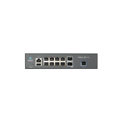 [MX-EX2010XXA-U] Switch inteligente cnMatrix EX2010 capa 3 de 13 puertos (8 Ethernet Gigabit, 2 SFP, 1 consola, 1 MNGMT, 1 USB) administración desde la Nube