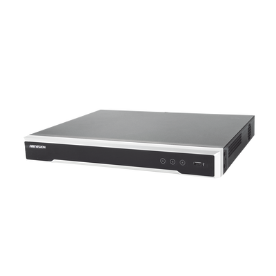 [DS-7616NI-K2/16P] NVR 8 Megapixel (4K) / 16 canales IP / 16 Puertos PoE+ / Soporta Cámaras con AcuSense / 2 Bahías de Disco Duro / Switch PoE 300 mts / HDMI en 4K
