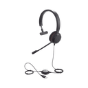 Jabra Evolve 20 Mono con conexión USB, micrófono con cancelación de ruido de ultima generación, configuración Plug and Play (4993-829-209)