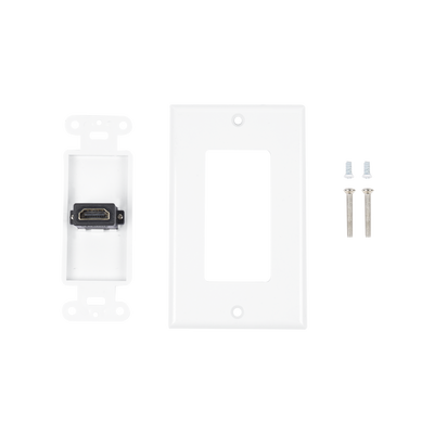 [LP-FP-90] Placa de Pared 1 Puerto HDMI Hembra a Hembra