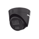 [Dual Light] Turret IP 4 Megapixel / Color Negro /  Lente 2.8 mm / 30 mts IR + 30 mts Luz Blanca / Micrófono Integrado / ACUSENSE Lite / Exterior IP67 / H.265 / PoE / ONVIF / Micro SD
