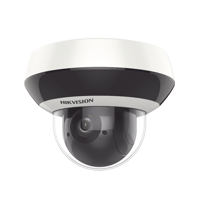 [DS-2DE2A404IW-DE3(C0)(S6)(C)] Mini Domo PTZ IP 4 Megapixel / 4X Zoom / H.265+ / 20 mts IR EXIR / WDR / PoE / IK10 /Exterior IP66 / DarkFighter / Micrófono Integrado / Micro SD